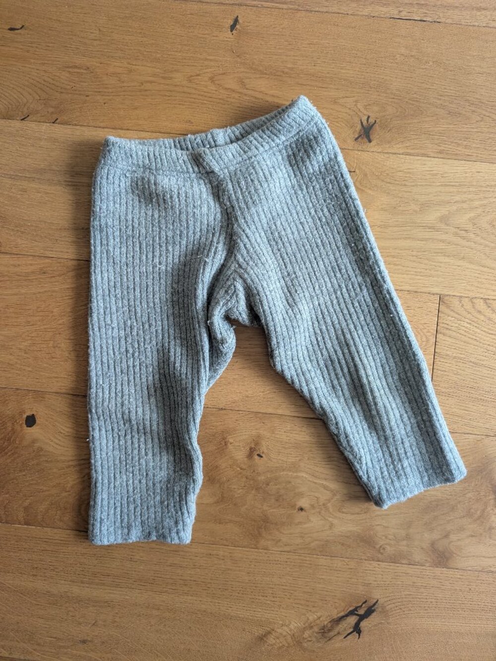 Disana Organic Merino Wool Leggings size 86/92 1-2 years grey